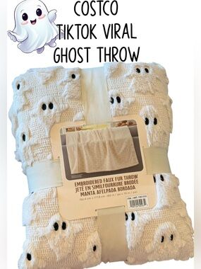 👻COSTCO TikTok VIRAL GHOST THROW